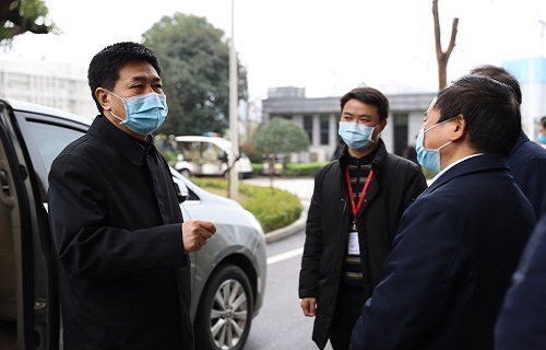 湖南省纪委书记傅奎调研金年会生物疫情防控